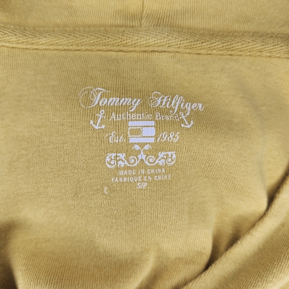 TOMMY HILFIGER Yellow Hooded Dress - Small - Picture 9 of 9